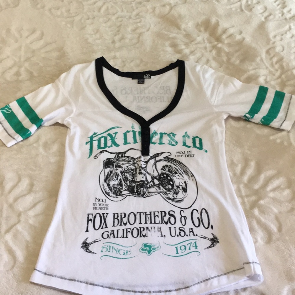 Fox racing quarter sleeve shirt